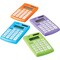 Charles Leonard Calculator, Hand Held, 8 Digit, Assorted Colors, PK12 39100ST - alternate 2